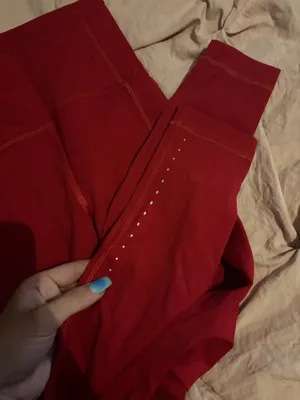 Red Lululemon Leggings thumbnail 2