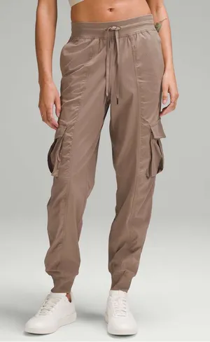 Lululemon Dance Studio Relaxed Fit Cargo Jogger S Taupetastic thumbnail 1