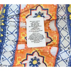 JOIE Dress Blue Chloris Mini Floral Off Shoulder Fit Flare Prairie Boho Medium thumbnail 10