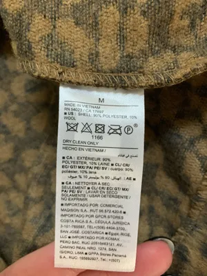 Old Navy Leopard Print Wool Coatigan Coat Jacket Medium thumbnail 8