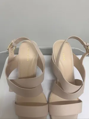 Cole Haan Women’s Cynthia Block Heel Sandal Beige Size 9B thumbnail 16