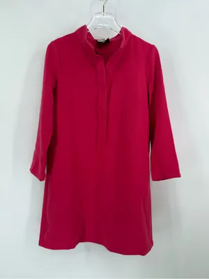 Tuckernuck Fuchsia Stretch Crepe Avery Dress size small NWT thumbnail 4