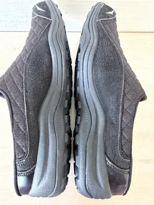 Skechers Air Cooled Slip On Sneakers Womens Black Size 7 Arch Fit Relax Fit NEW thumbnail 5