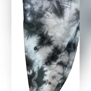 Lululemon Warm Down Jogger 14 Earth Dye Stone Black Tie‎ Dye Sweatpants thumbnail 7