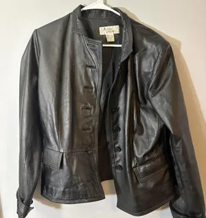 vintage‎ andrea viccaro leather jacket thumbnail 1
