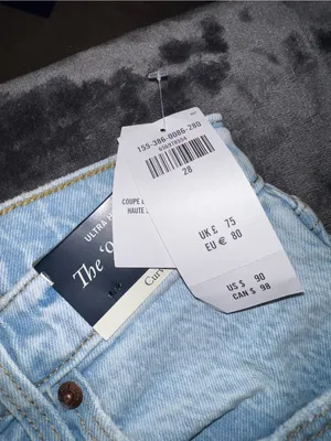 Abercrombie & Fitch Curve Love Ultra High Rise 90s Straight Jean Size 28 (6 Reg) thumbnail 11