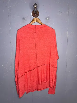 We The Free Cherry Londontown Asymmetrical Top Free People Women’s M thumbnail 6