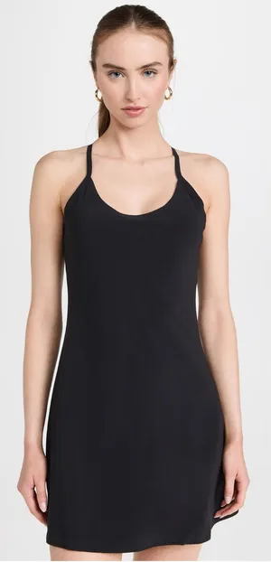 Outdoor Voices Exercise Dress Size Small Black Athleisure Workout thumbnail 1