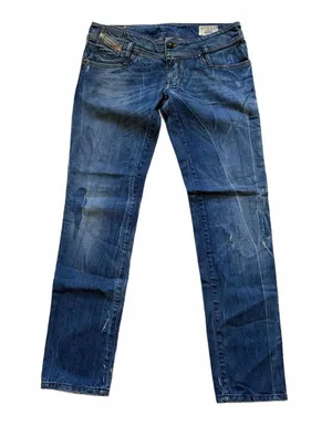 Diesel Matic Denim Jeans 008SV Slim Stretch Low Rise Blue Women's Size W30 L32 thumbnail 1