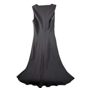 Lauren Ralph Lauren Sheath Dress Sz 4 Black V-Neck Sleeveless Timeless Classic thumbnail 5
