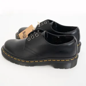 Dr. Martens. 1461 Els Black Smooth Leather Oxford Shoes.‎ thumbnail 6
