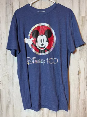 Mickey Mouse T Shirt 100th Anniversary Adult Large‎ thumbnail 1