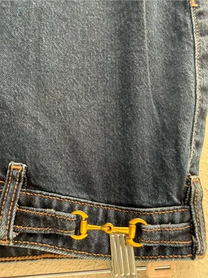 American Eagle High-Rise Flare Dark Blue Women’s Jeans thumbnail 7