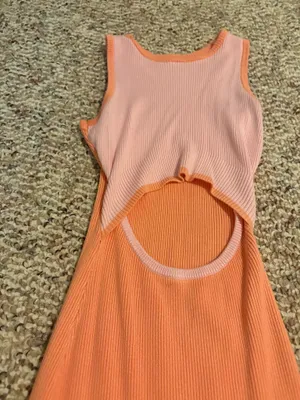 Midi dress Orange Size XS thumbnail 3
