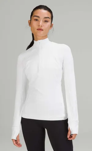 Lululemon It's Rulu Run Quarter Zip Size 10 thumbnail 1
