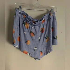 HONEYDEW Women’s Long Sleeve Pajama Set Orange Print Size M thumbnail 3