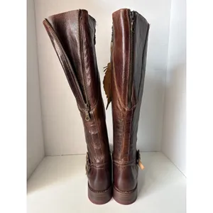 Bed Stu Glaye Tall Riding Knee High Boots Rustic Teak 8.5 thumbnail 6