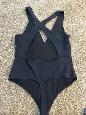 Free People Black Bodysuit thumbnail 2