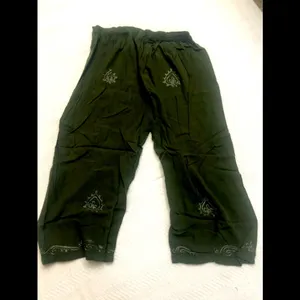 INDO cropped pants, ever green super soft Size XL thumbnail 3