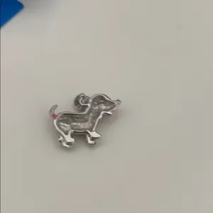 Dog charm Silver thumbnail 2