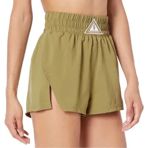 Free People Movement Next Round Shorts - Olive Green thumbnail 1