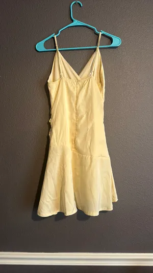 Yellow Mini Dress thumbnail 2