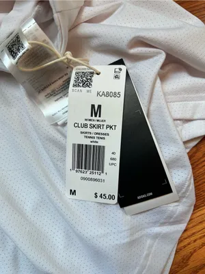 adidas White Women's Tennis club Skirt thumbnail 3