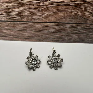 Chloe & Isabel Mirabelle Crystal Flower Drop Earrings thumbnail 9