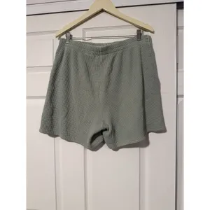 Quiksilver Surf Waffle Green Shorts Sunshine Land Tracksuit Comfy Loungewear thumbnail 2