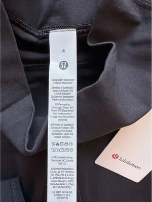 Lululemon Align With Pockets High Rise 28” Black Size 4 NWT thumbnail 6