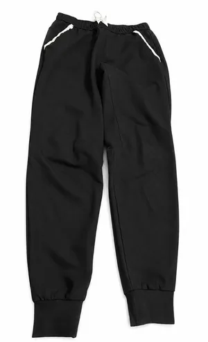 FIGS Black Jogger Pants with White Trim XS thumbnail 1