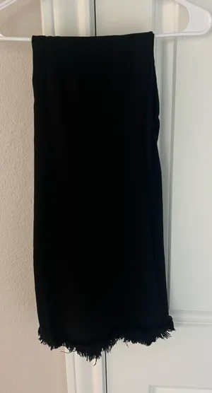 Black Frayed Hem Jeans Size 29 thumbnail 1