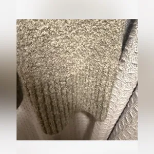 Universal Thread Geometric Zip Cardigan Sweater Heather Gray Black L thumbnail 8