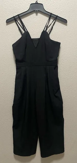 Jealous tomato black jumpsuit size m thumbnail 1