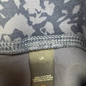 Aerie Leggings Women's Small‎ Purple Blue Fun Print Size Large thumbnail 3