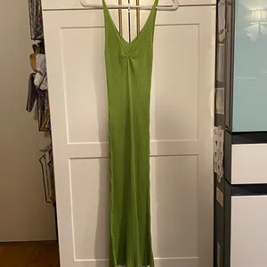 Anthropologie Callahan Lime Knitwear Ribbed Maxi tank dress Resortwear casual chic Vacation thumbnail 3