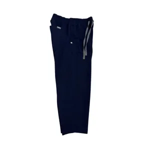 FIGS High Waist Navy Blue Wide Leg Scrub Pants Size Women's Small thumbnail 3