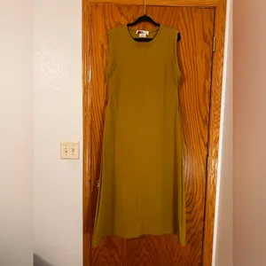 FP Beach Green Sleeveless Simone Open Back Maxi Dress - NWOT - Size L thumbnail 3