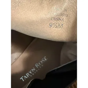 Taryn Rose‎ Traveler Jeri Black Suede Ankle Boots Rear Zip Womens 9.5 M thumbnail 3