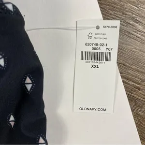 Old Navy One Piece Swimsuit Women 2x Black With Details Cutout Tie One Piece thumbnail 5
