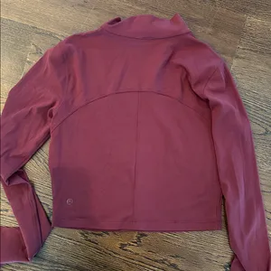 Lululemon All Aligned mock neck, red Merlot thumbnail 4