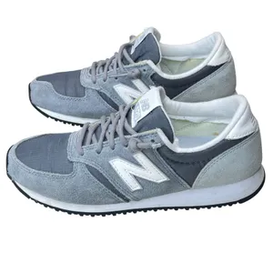 New Balance 420 Grey Suede Ripstop Sneakers Womens 5.5 WL420CRD thumbnail 11