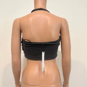 new Noisy May medium cropped halter top TS 3120 thumbnail 6