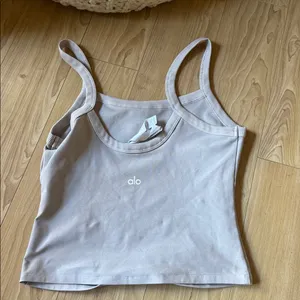 ALO Yoga Gray Camisole Top thumbnail 2