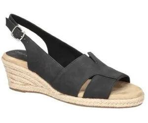 Easy Street Women's Resort Espadrille Wedge Sandals Size 7.5M thumbnail 1