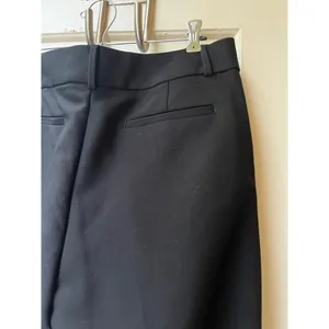 LOFT Slim Fit Black Career Office Pants Dress Pants trousers with stretch thumbnail 3