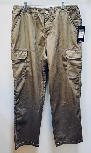True Religion Military SN Cargo Pants Women’s size 31 X 32 Kalamata Green NWT thumbnail 1