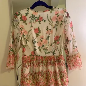 Vero‎ Moda Floral Ruffle Tiered Maxi Dress C27 thumbnail 7
