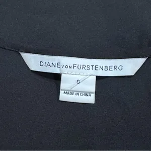Diane Von Furstenberg Black Camisole Tank Top Women’s 0 thumbnail 2