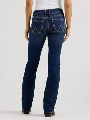 Wrangler Retro Women's Mae Mid Rise Bootcut Jean thumbnail 2